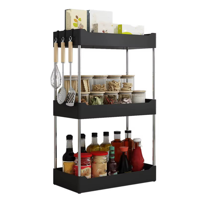 Corner Spice Organizer Rack – Space-Saving Kitchen Storage