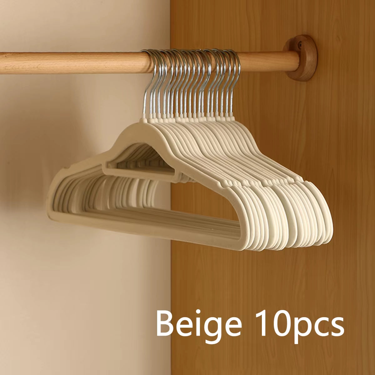 Premium Velvet Hangers – Slim, Non-Slip Space Saving Set