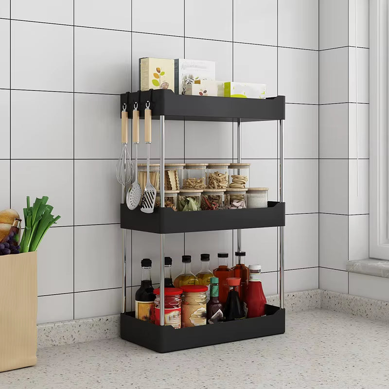 Corner Spice Organizer Rack – Space-Saving Kitchen Storage