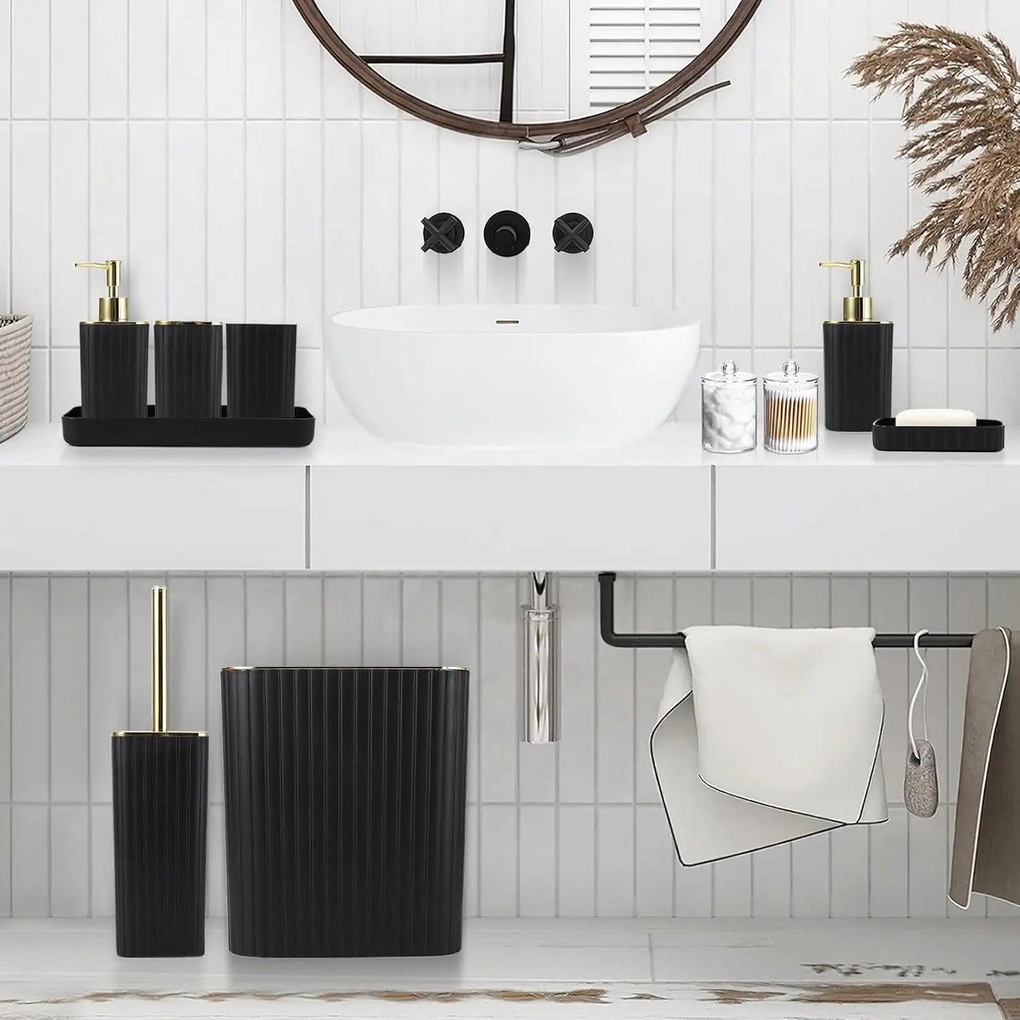 9-Piece Bathroom Set – Luxury Home Decor