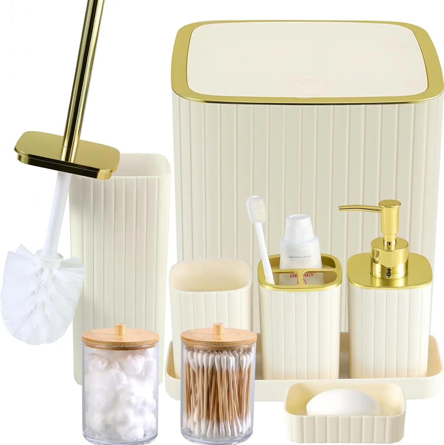 9-Piece Bathroom Set – Luxury Home Decor
