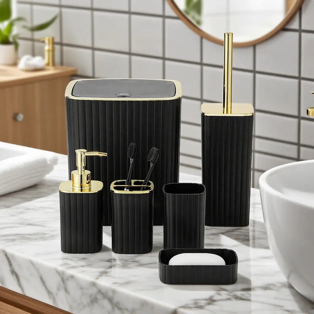 9-Piece Bathroom Set – Luxury Home Decor