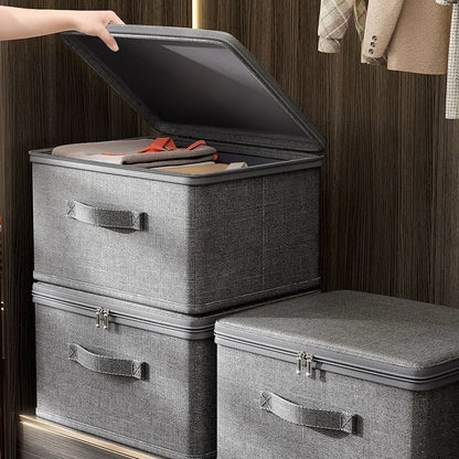 Waterproof Stackable Organizer Boxes for Clothes, Toys & More