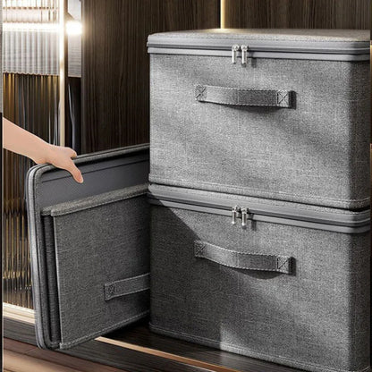 Waterproof Stackable Organizer Boxes for Clothes, Toys & More