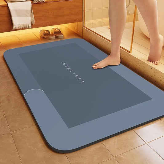 Quick-Dry Diatomite Bath Mat – Super Absorbent Comfort