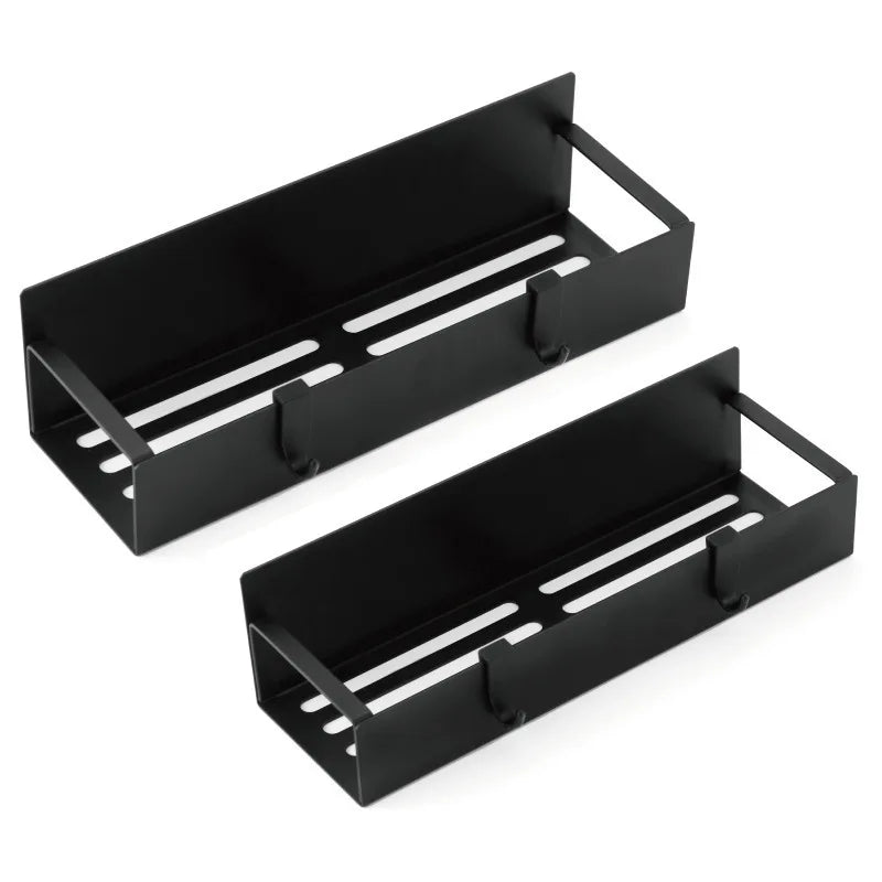Fridge Magnetic Shelf with Hooks – Space-Saving Organizer