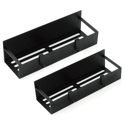 Fridge Magnetic Shelf with Hooks – Space-Saving Organizer