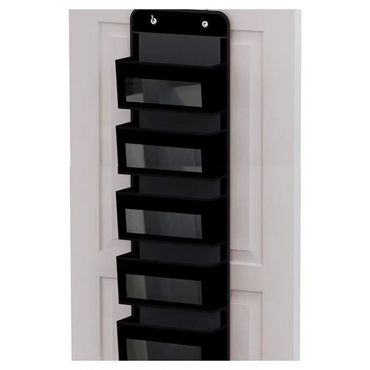 5-Tier Over Door Organizer with Large Pockets & Storage