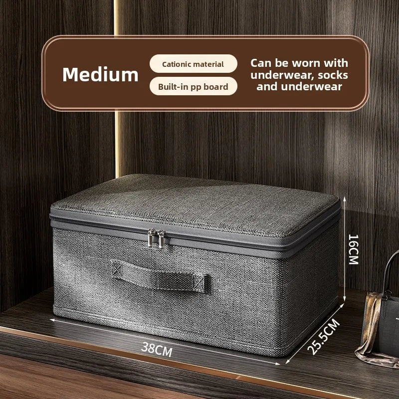 Waterproof Stackable Organizer Boxes for Clothes, Toys & More