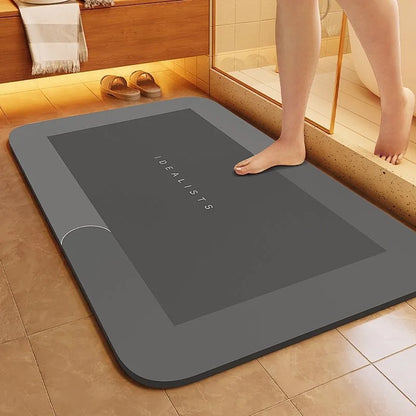 Quick-Dry Diatomite Bath Mat – Super Absorbent Comfort