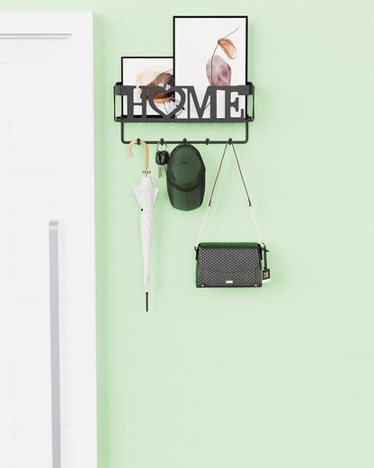 Wall Mounted Key Organizer – Hooks and Mail Holder