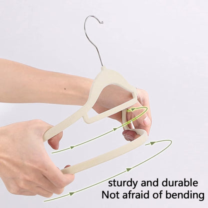 Premium Velvet Hangers – Slim, Non-Slip Space Saving Set